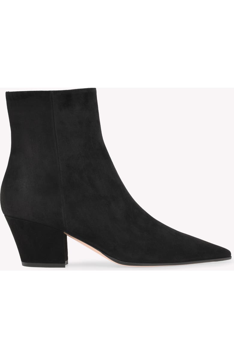Gianvito Rossi Keinna Bootie 55 Booties, Main, color, Black Suede