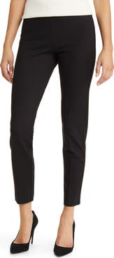 Anne Klein Hollywood High Waist Slim Pull-On Pants