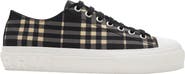 Burberry Jack Check Low Top Sneaker