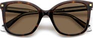 Polaroid 53mm Polarized Square Sunglasses