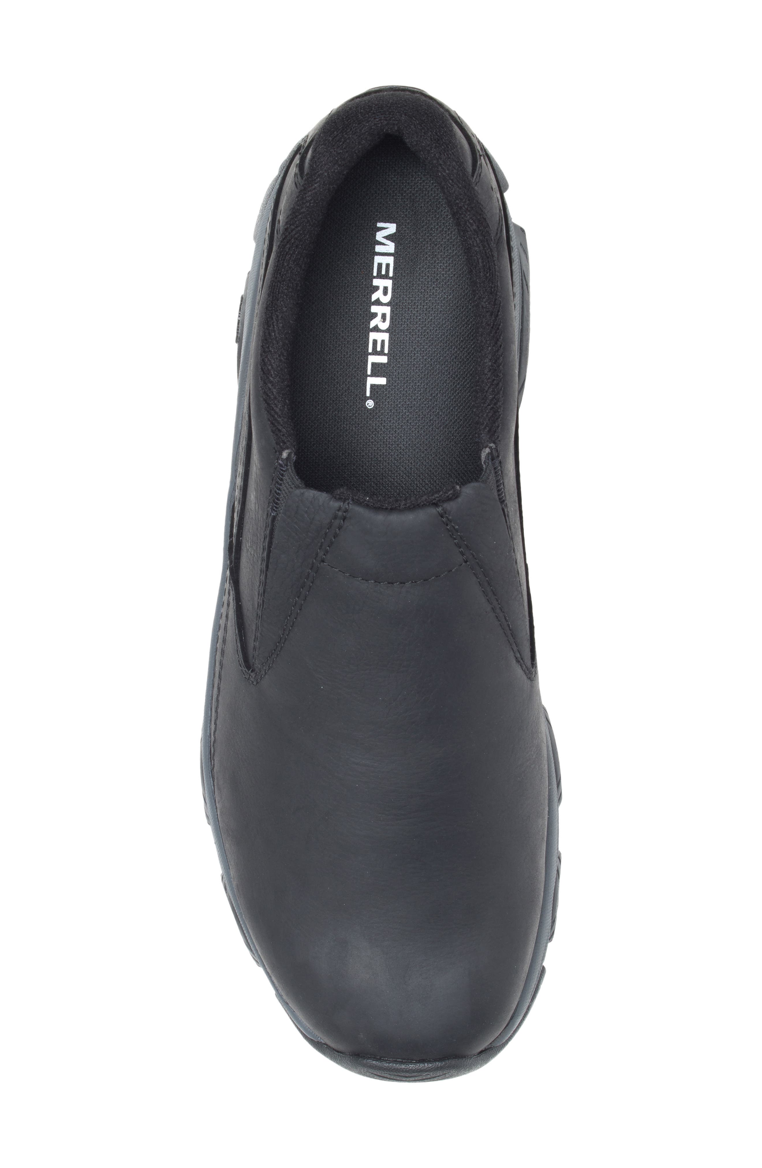 Merrell Moab Adventure 3 Waterproof Hiking Slip-On Shoe, Alternate, color, Black