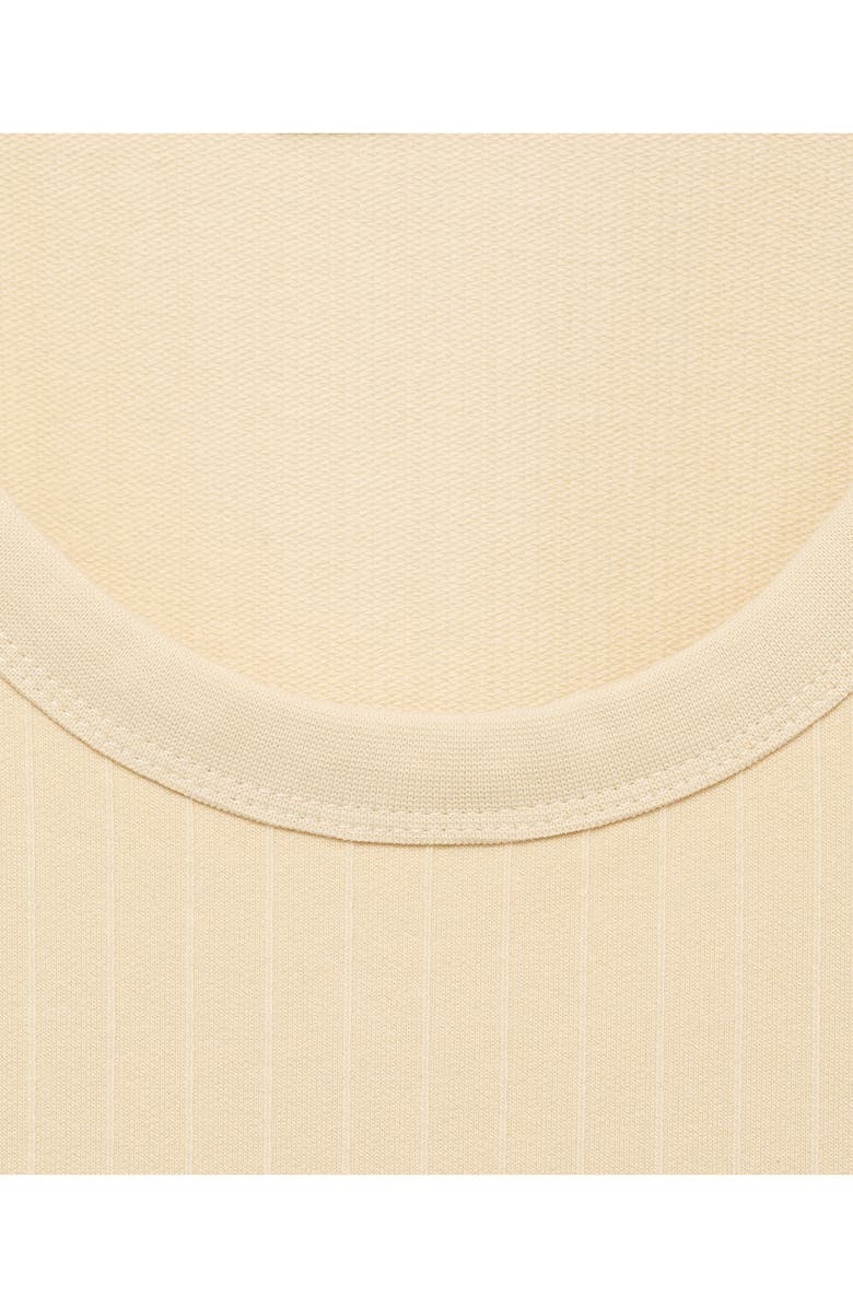 MANGO Stripe Strap Tank, Alternate, color, Beige