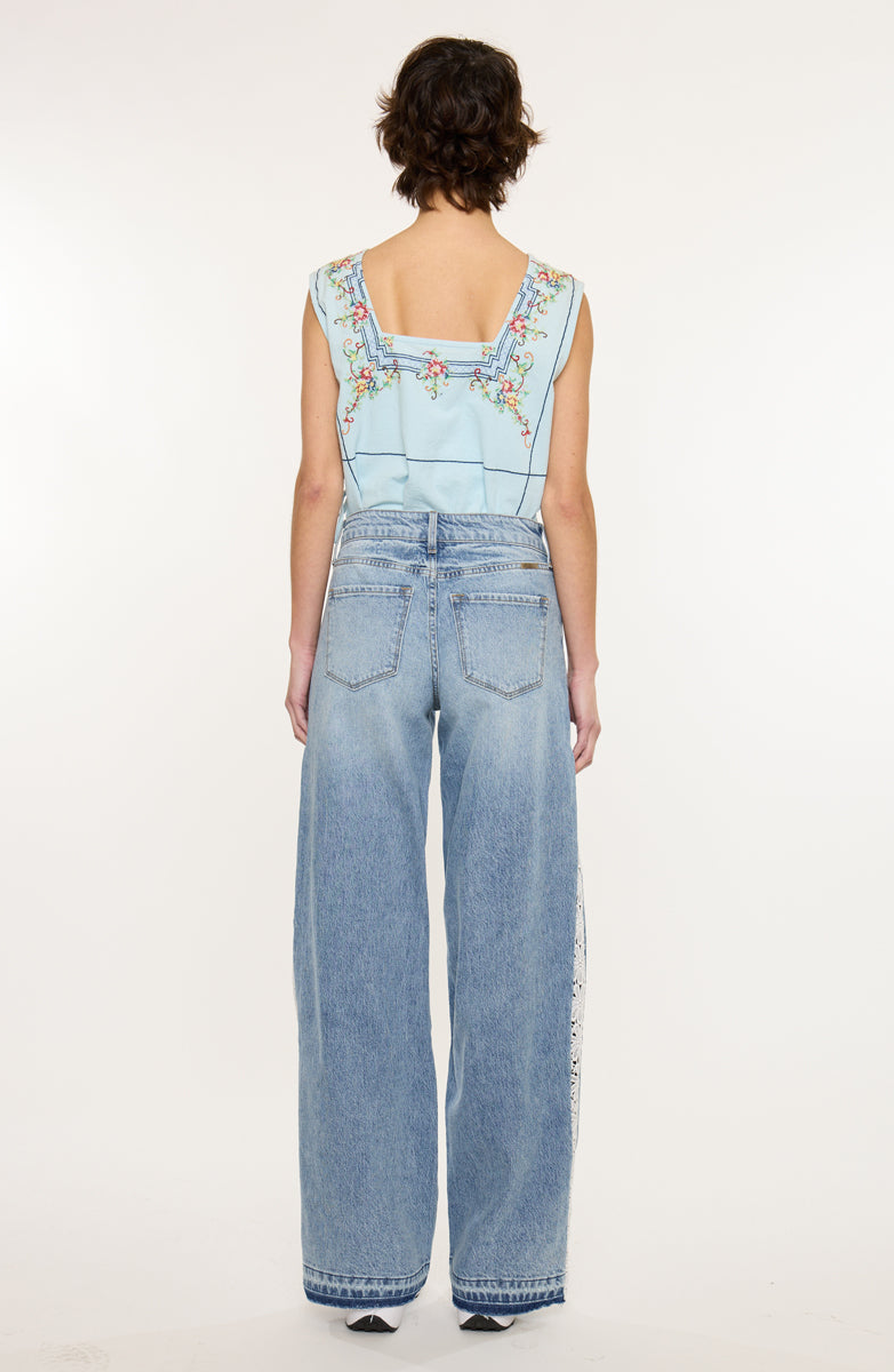 Carollyn High Rise Wide Leg Jeans - image 2