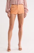 Longchamp Leather Shorts