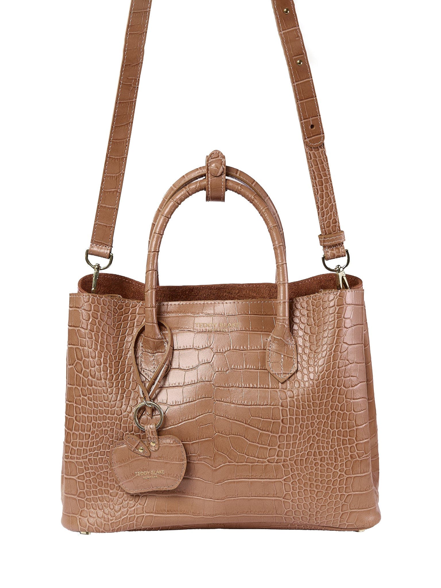 Teddy Blake Vanessa Croco 12", Alternate, color, Darkblush