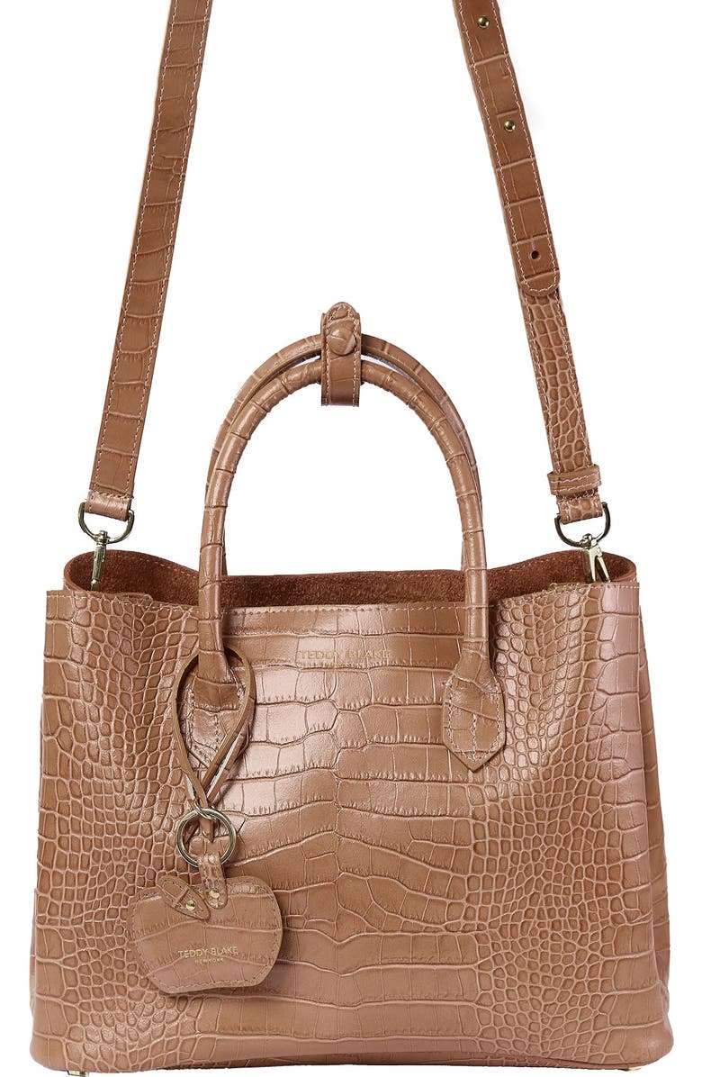 Teddy Blake Vanessa Croco 12", Alternate, color, Darkblush