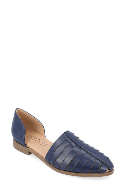 Anyah Vegan Leather Flat (Women)