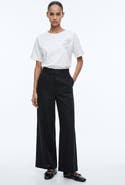 Exquise Azaleaora High Waist Linen Pants