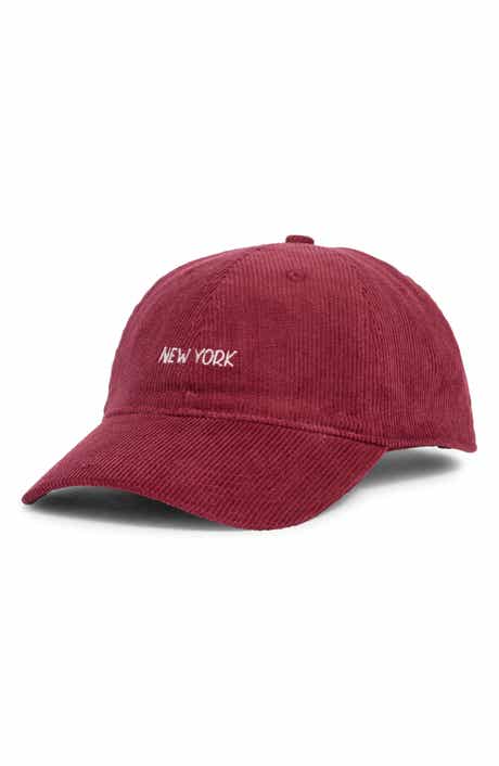 New York Cotton Corduroy Baseball Cap
