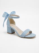 Forever & Always Shoes Rochelle Ivory Bridal Sandals with Ribbon