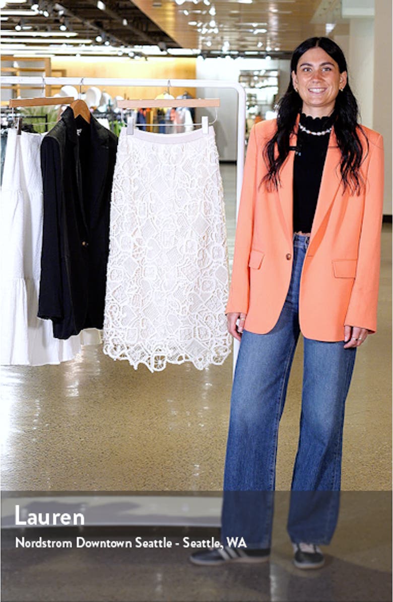 Shay Lace Maxi Skirt, sales video thumbnail