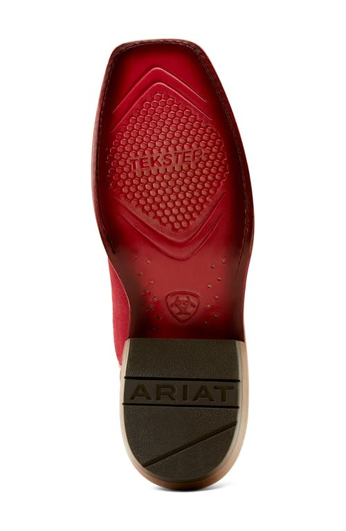 Ariat Futurity Boon Western Boot In Red