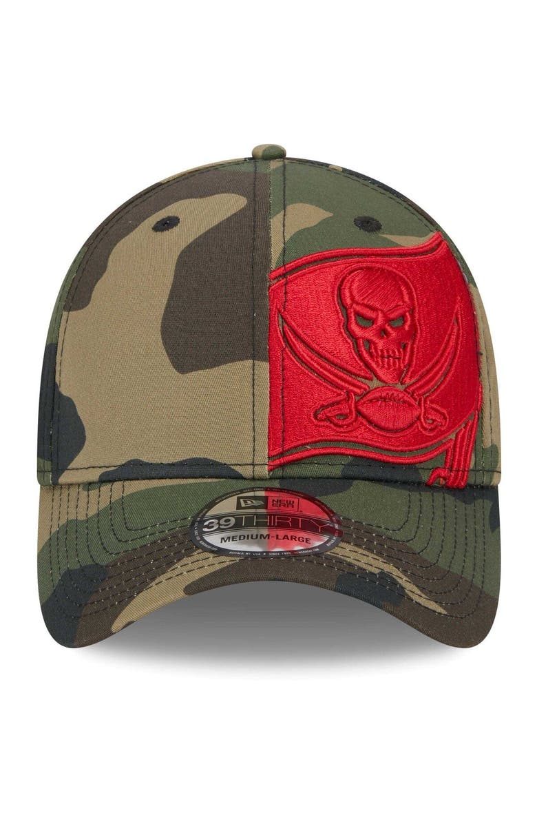 New Era Men's New Era Camo Tampa Bay Buccaneers  Punched Out 39THIRTY Flex Hat, Alternate, color, 