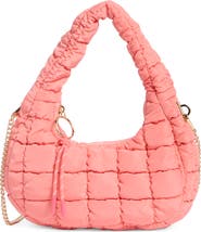 URBAN EXPRESSIONS HANDBAGS Small Nylon Hobo Bag