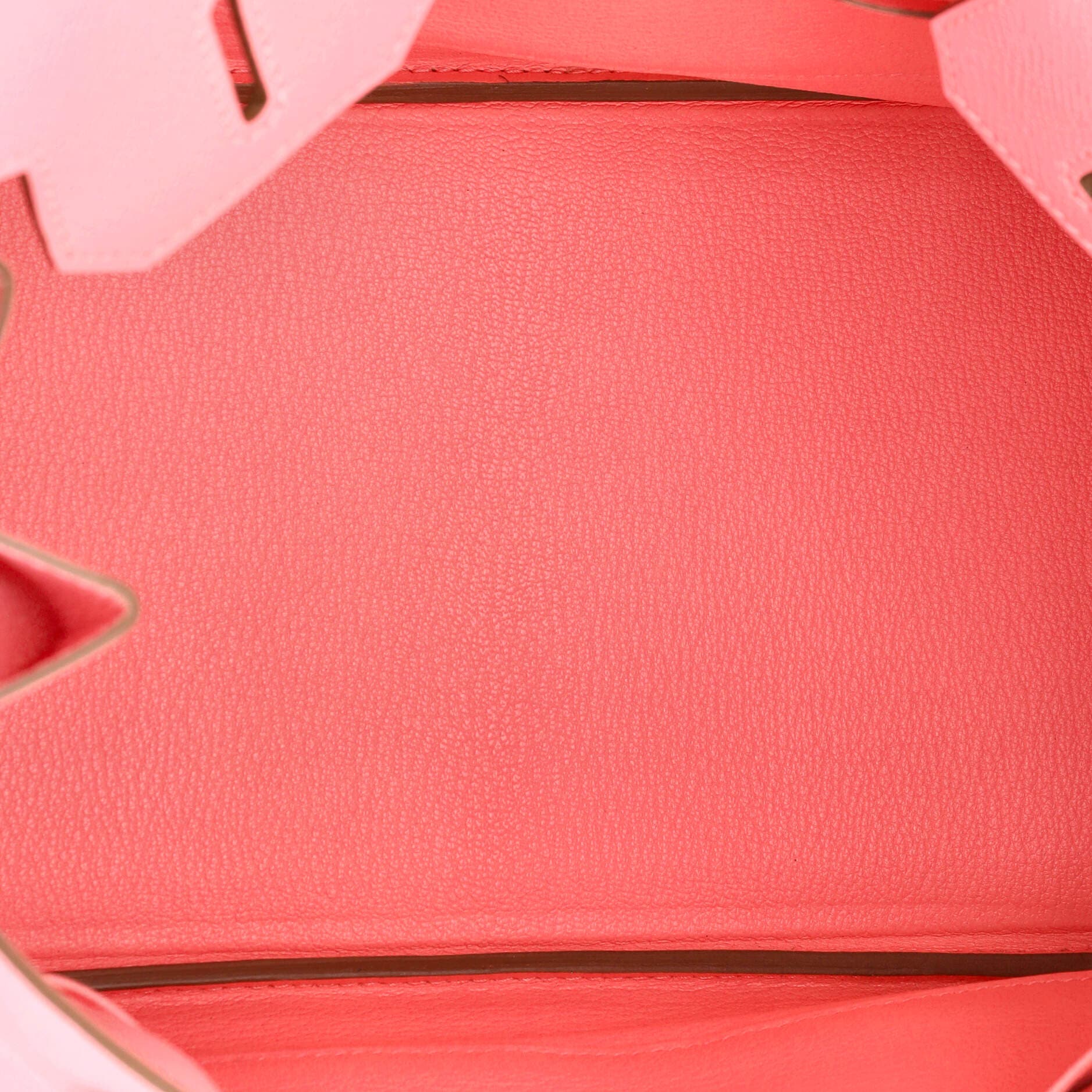 Pre-Owned Hermes Birkin Handbag Pink Epsom with Palladium Hardware 30, Alternate, color, 