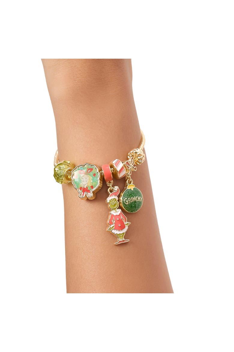 Holiday Charm Beaded Bracelet, Alternate, color, Multi