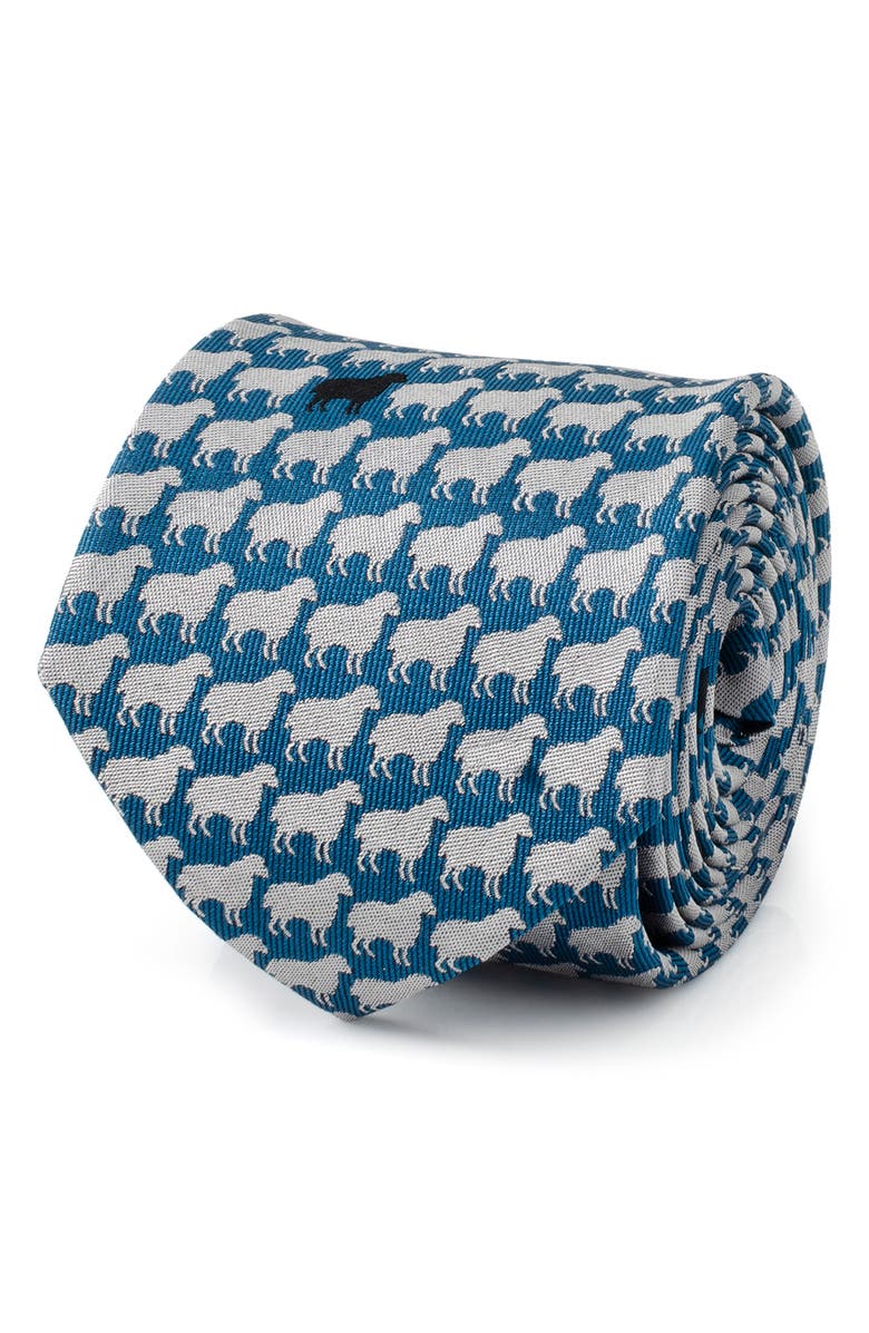 Cufflinks, Inc. Black Sheep Silk Tie, Alternate, color, Blue
