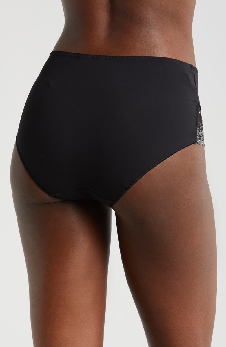 Simone Perele Delice Retro Briefs, Alternate, color, Moonlight