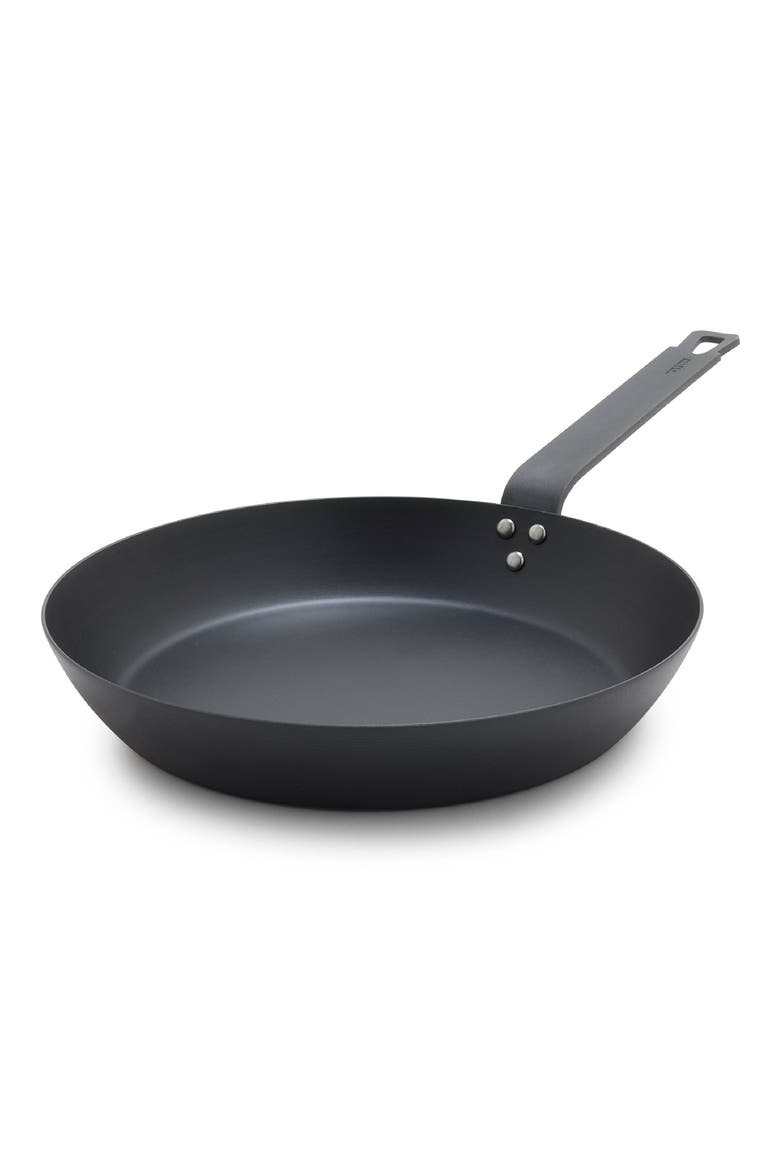 Bobby Flay by GreenPan 8-Inch Carbon Steel Frypan, Main, color, BLACK