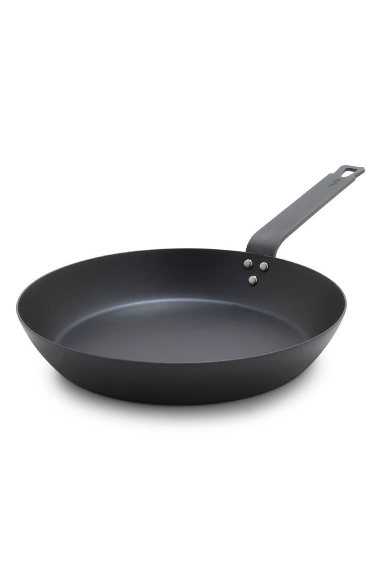 GreenPan Bobby Flay by GreenPan 8-Inch Carbon Steel Frypan, Main, color, Black