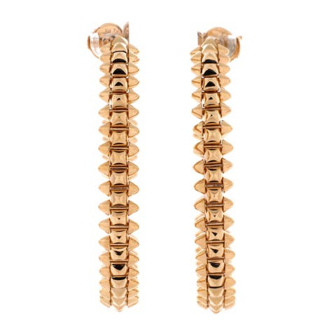 Clash de Cartier Earrings 18K Rose Gold Large 37.8mm