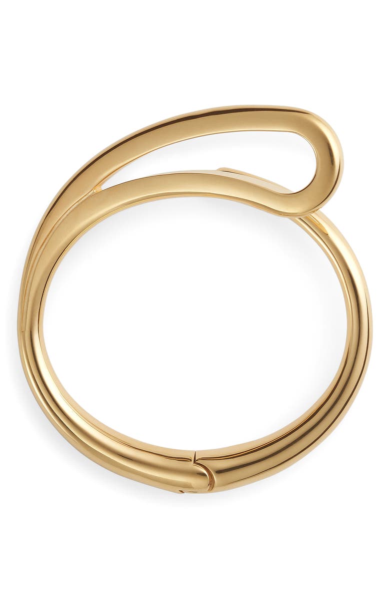 Bottega Veneta Cutout Teardrop Cuff Bracelet, Alternate, color,