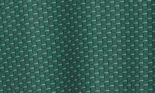 Greg Norman Fairway Pins Long Sleeve Performance Golf Polo In Green