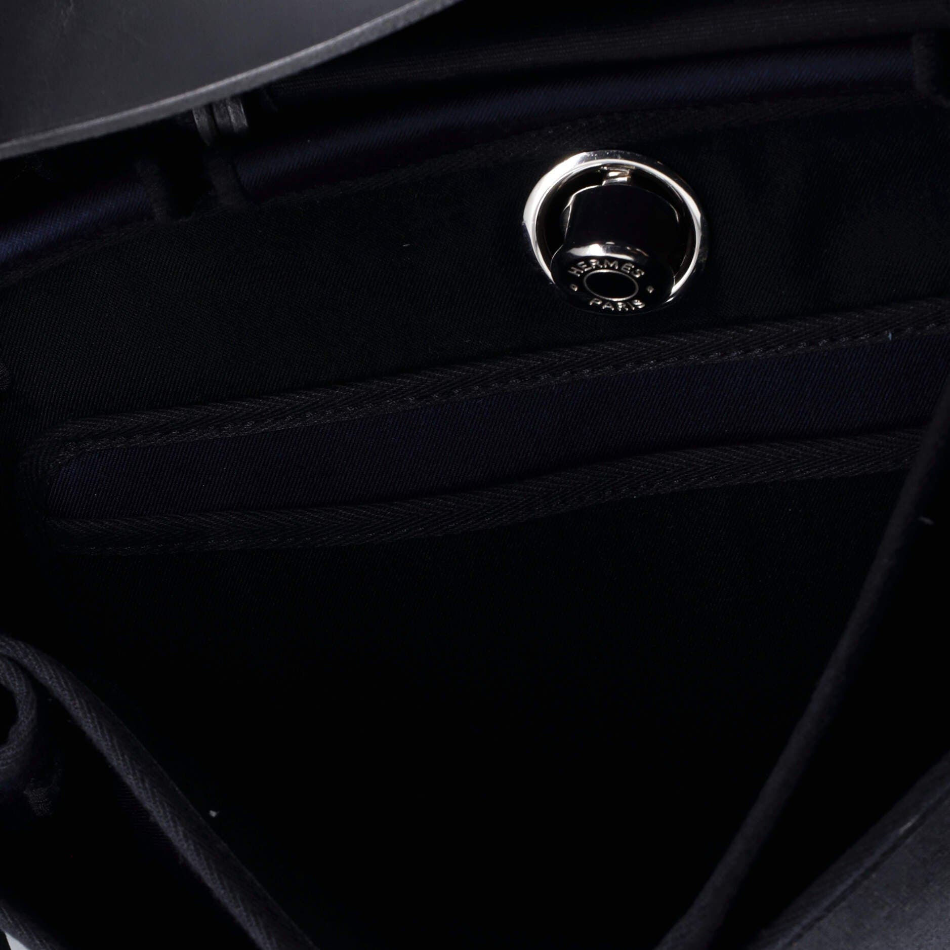 Pre-Owned Hermes Herbag Toile and Leather PM, Alternate, color, 