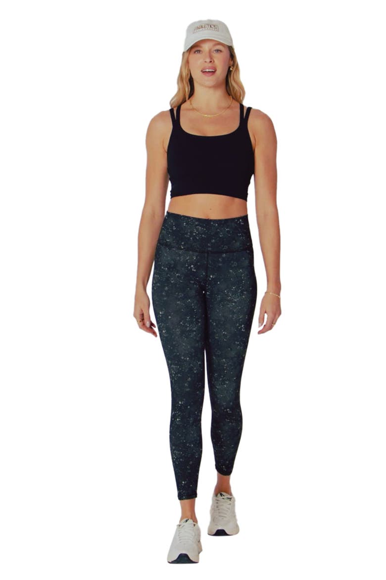 Principal Longline Medium Impact Sports Bra, Alternate, color, Black