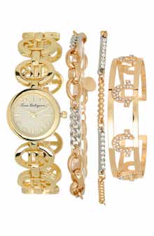 True Religion Logo Bracelet Watch, 24mm