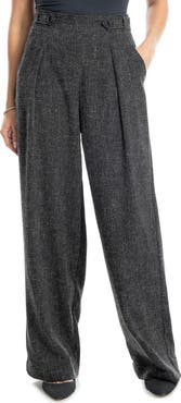 MAX STUDIO Soft Pleat Front Trousers