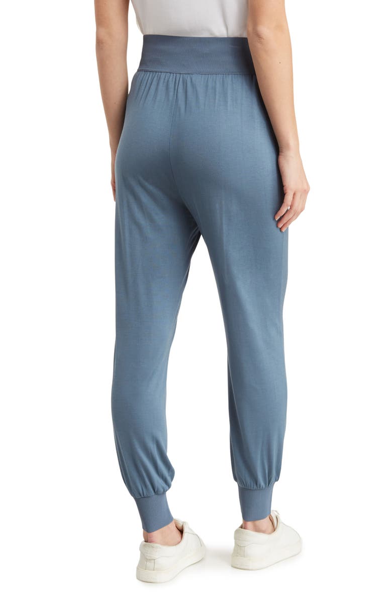 Theory High Waist Ribbed Joggers, Alternate, color, 