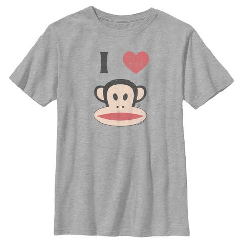 Boy's Paul Frank Distressed I Heart Julius  Graphic T-Shirt