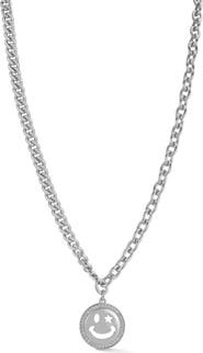 CHLOE AND MADISON Smiley® Pendant Necklace