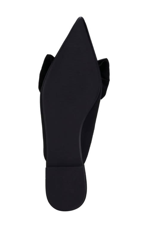 Yosi Samra Clara Pointed Toe Mule In Black