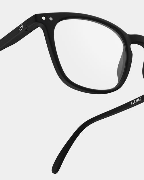 Izipizi #e 49mm Trapeze Reading Glasses In Black