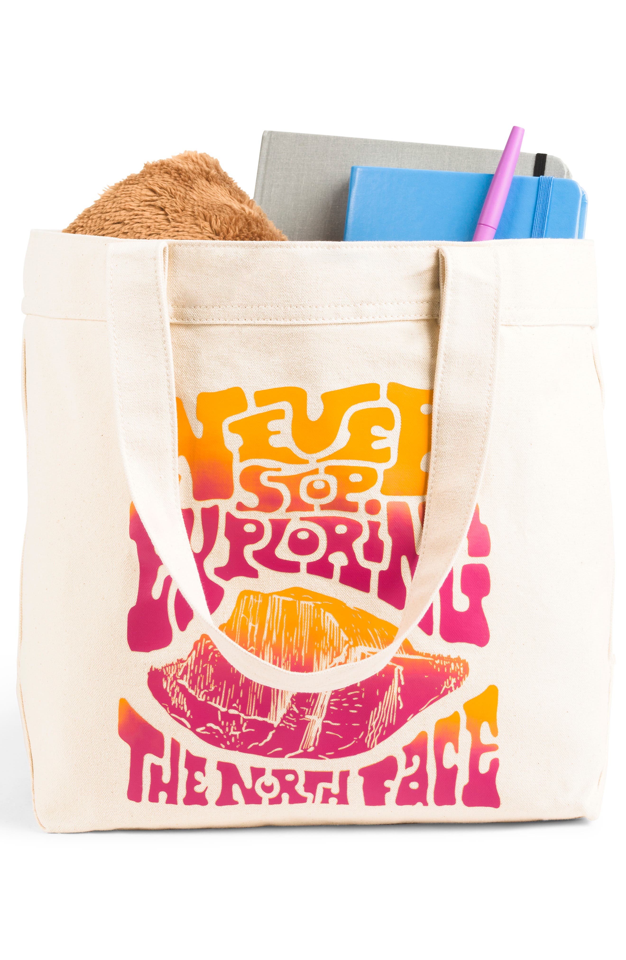 The North Face Cotton Canvas Tote, Alternate, color, 