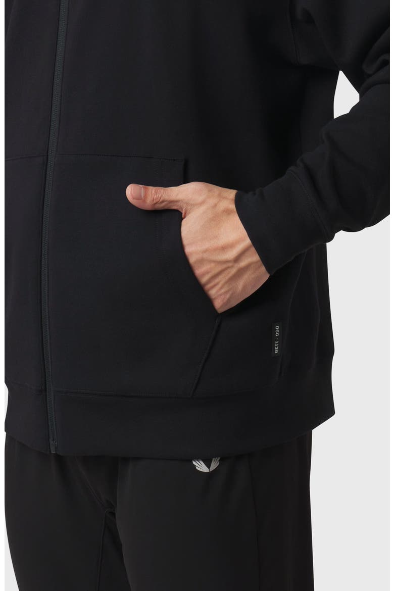 Dri-Core Sidelock Full Zip Sweatshirt, Alternate, color, Black