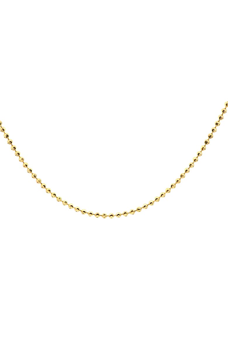 14K Diamond Cut Moon 2.5mm 20in Chain Necklace, Main, color, Yellow Gold