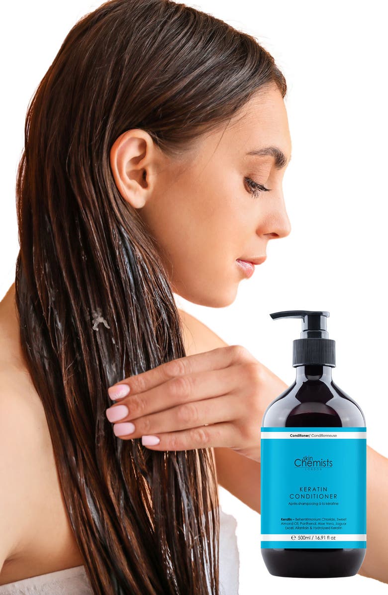 SKINCHEMISTS Keratin Hair & Scalp Treatment Conditioner, Alternate, color, 