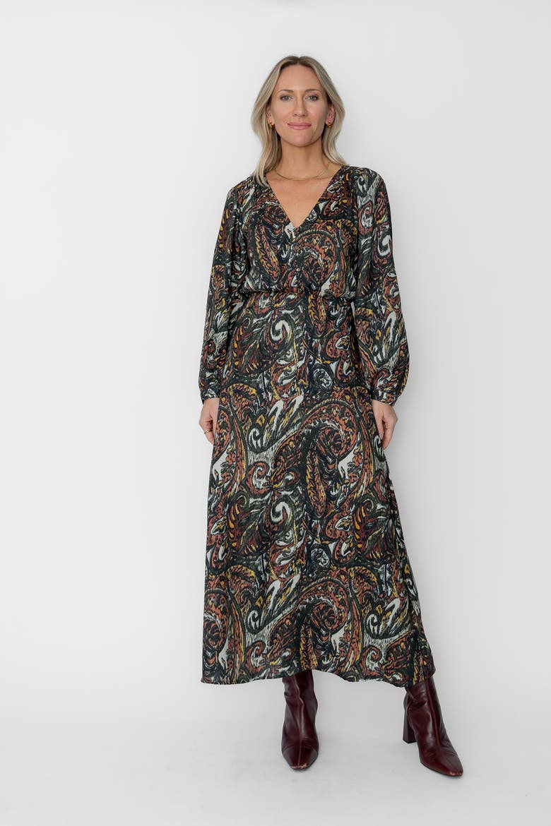 Francoise Ankle Dress, Alternate, color, Green