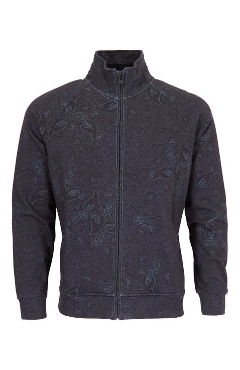 Neville Brushed Interlock Full-zip Jacket
