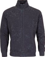 Lords of Harlech Neville Brushed Interlock Full-zip Jacket