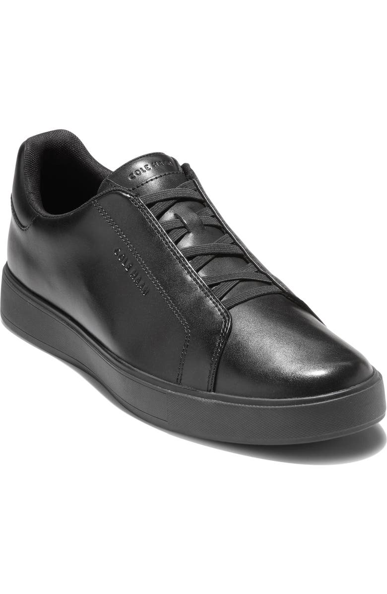 Cole Haan GrandPro Luxe Wholecut Sneaker, Main, color, Black / Black