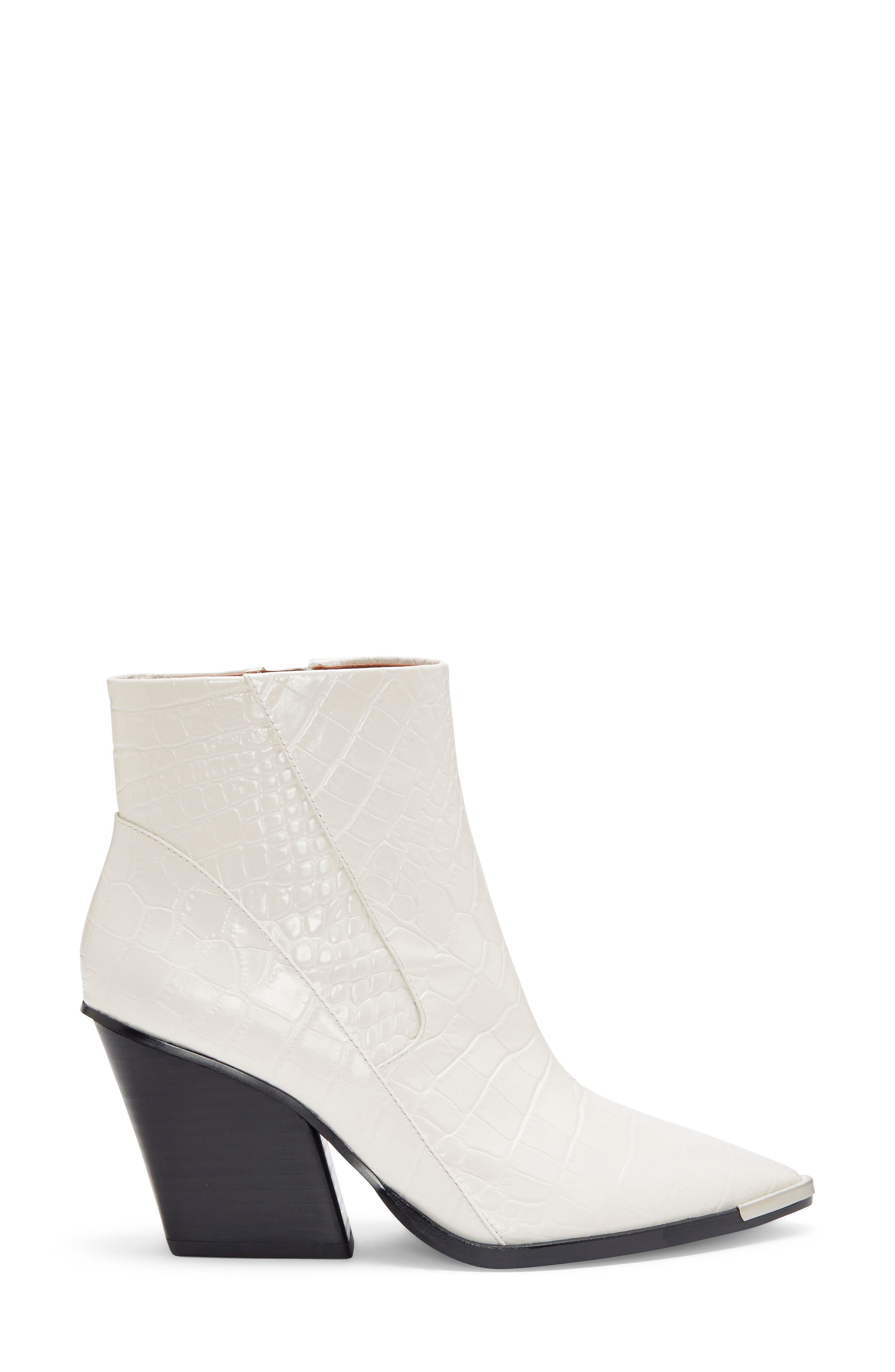 Anikah Pointy Toe Bootie, Alternate, color, IVORY
