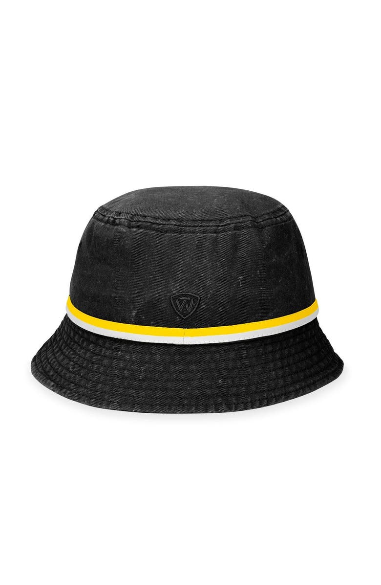TOP OF THE WORLD Men's Top of the World Black Iowa Hawkeyes Ace Bucket Hat, Alternate, color, Black