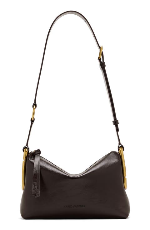 Scene Medium Crinkled Leather Shoulder Bag