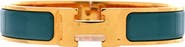 Pre-Owned Hermes Clic H Bracelet Enamel Narrow
