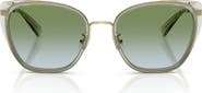 COACH 53mm Gradient Square Sunglasses