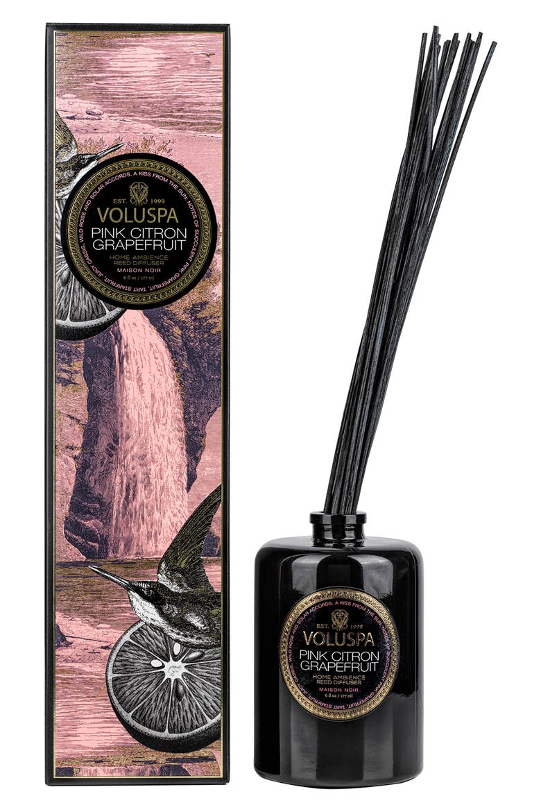 Pink Citron Grapefruit Reed Diffuser, Main, color, PINK CITRON